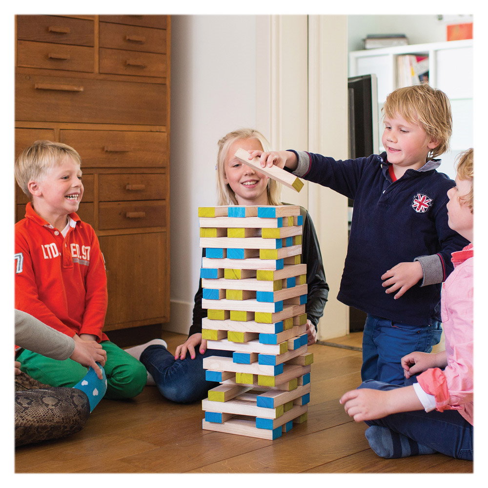 Turn Jenga Gigant cu zaruri