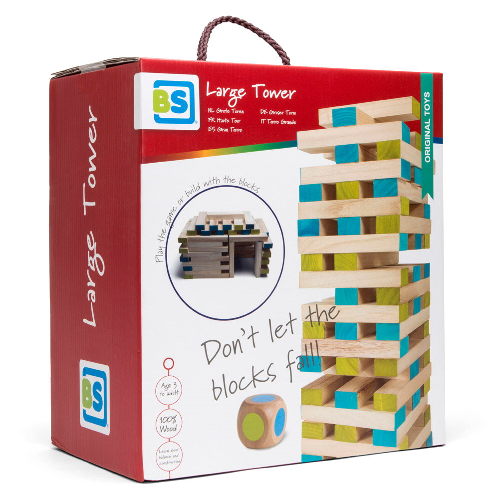 Turn Jenga Gigant cu zaruri