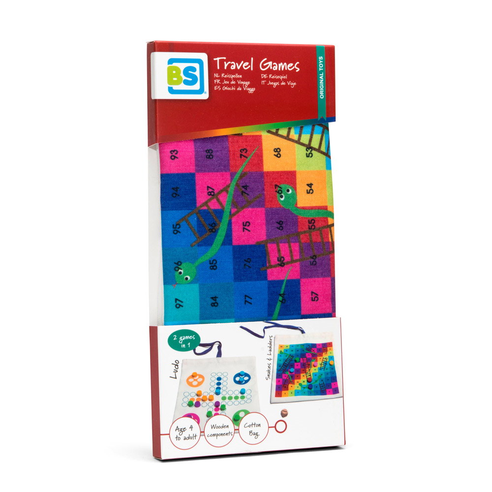 Serpii si scarile & Ludo, joc pentru calatorii 2 in 1