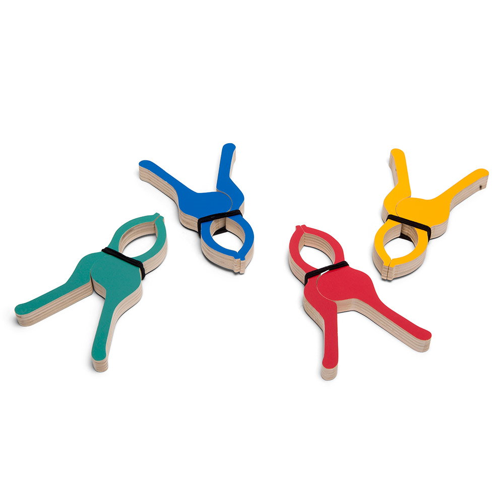 Cleste gigant din lemn, set 4 piese