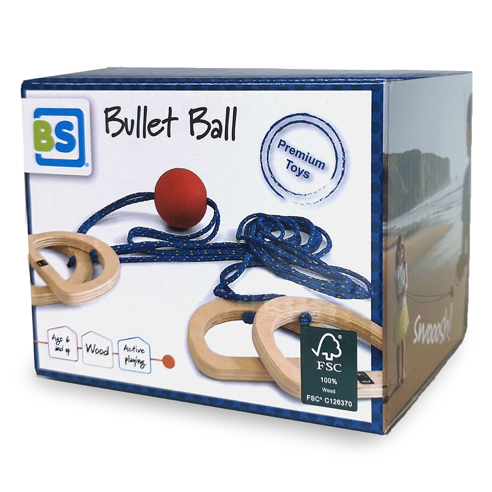 Joc de coordonare Bullet Ball din lemn