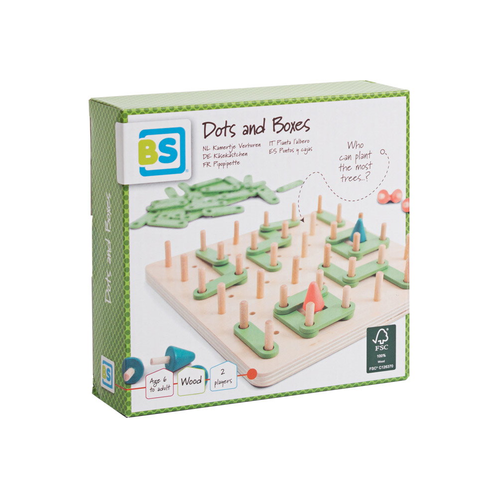 Dots and Boxes, joc de strategie, BS Toys