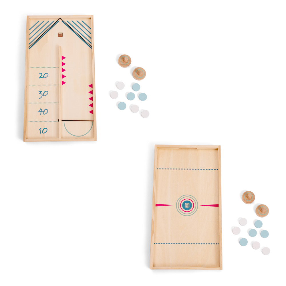 Hochei de masa si Sling Puck, 2 in 1, BS Toys