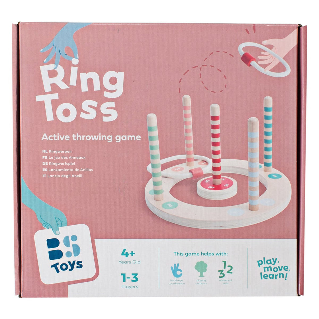 Joc de aruncat la tinta Inele, Ring Toss