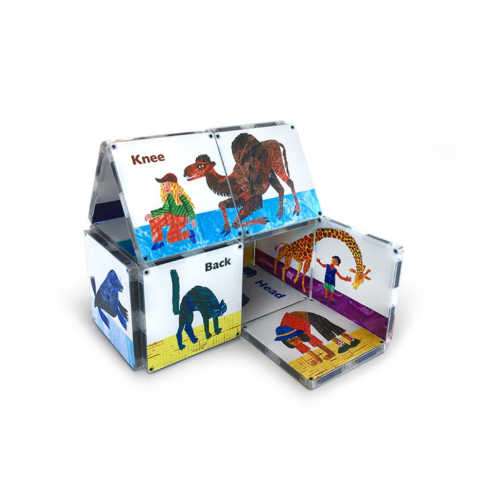 Magna-Tiles Structures, Din cap pana in picioare, Eric Carle