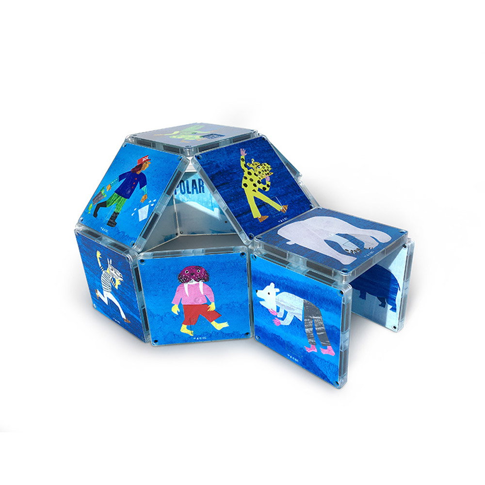 Magna-Tiles Structures, Ursule polar, tu ce auzi?, Eric Carle