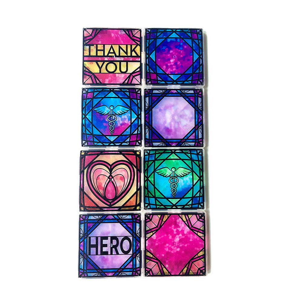 Magna-Tiles Structures, Luminary Heroes, vitralii mici