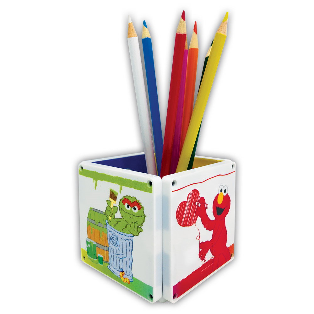 Magna-Tiles Structures, Invata culorile cu Elmo