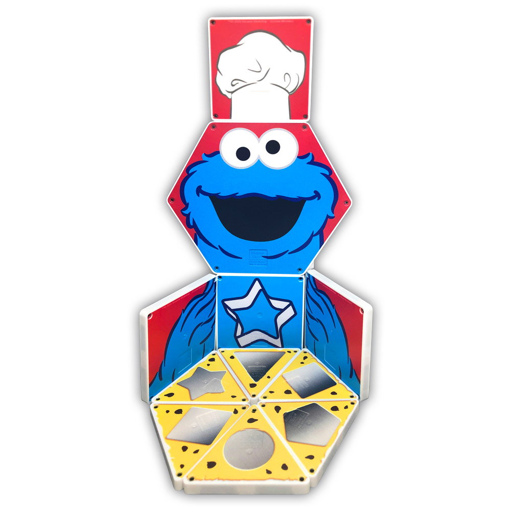 Magna-Tiles Structures, Cookie Monster, Invata formele