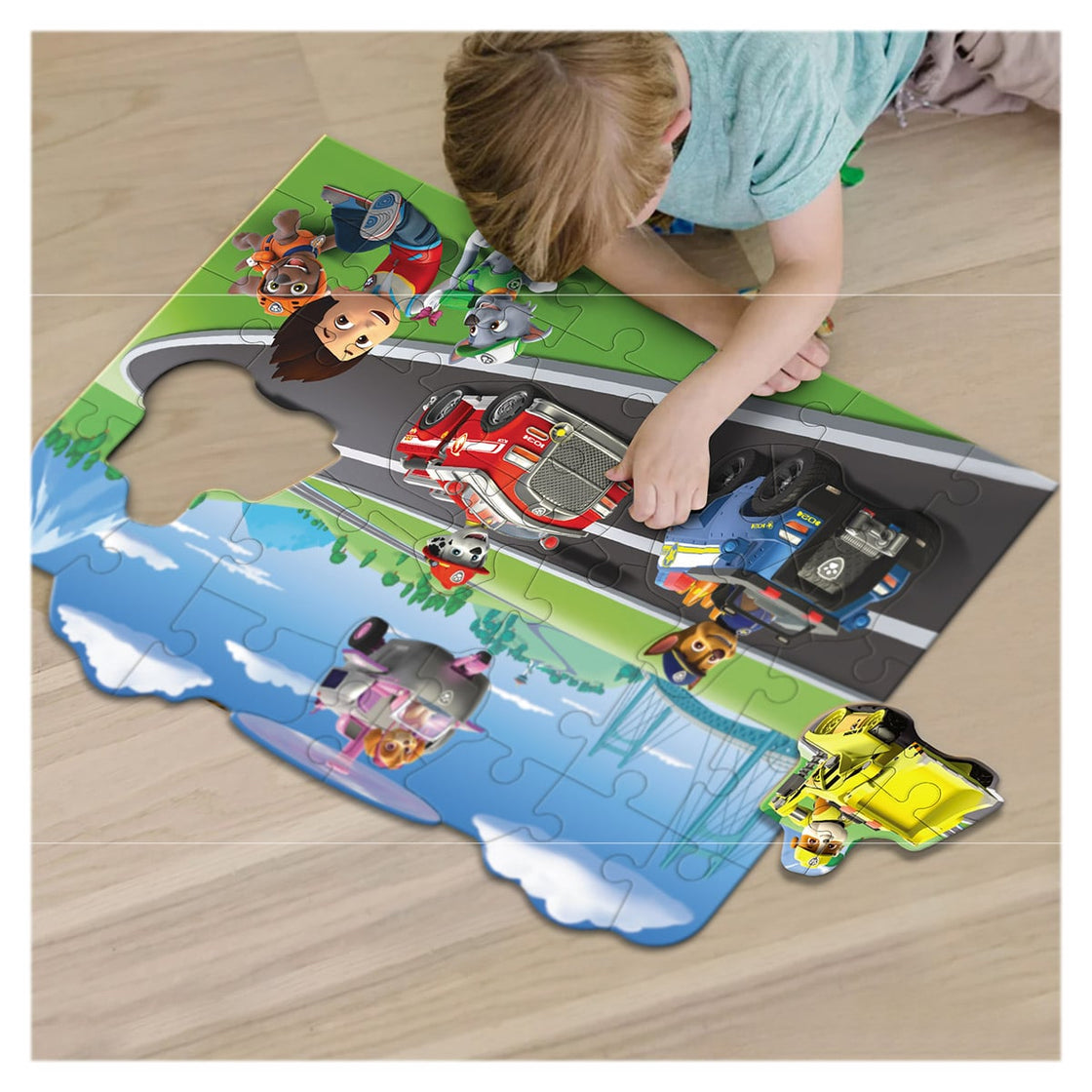 Puzzle de podea, Patrula catelusilor