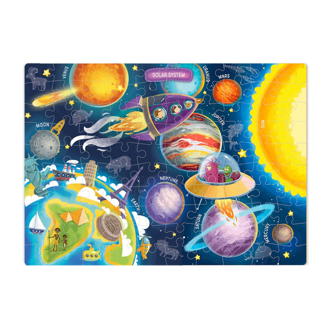 Puzzle Spatiul Cosmic, 100 piese
