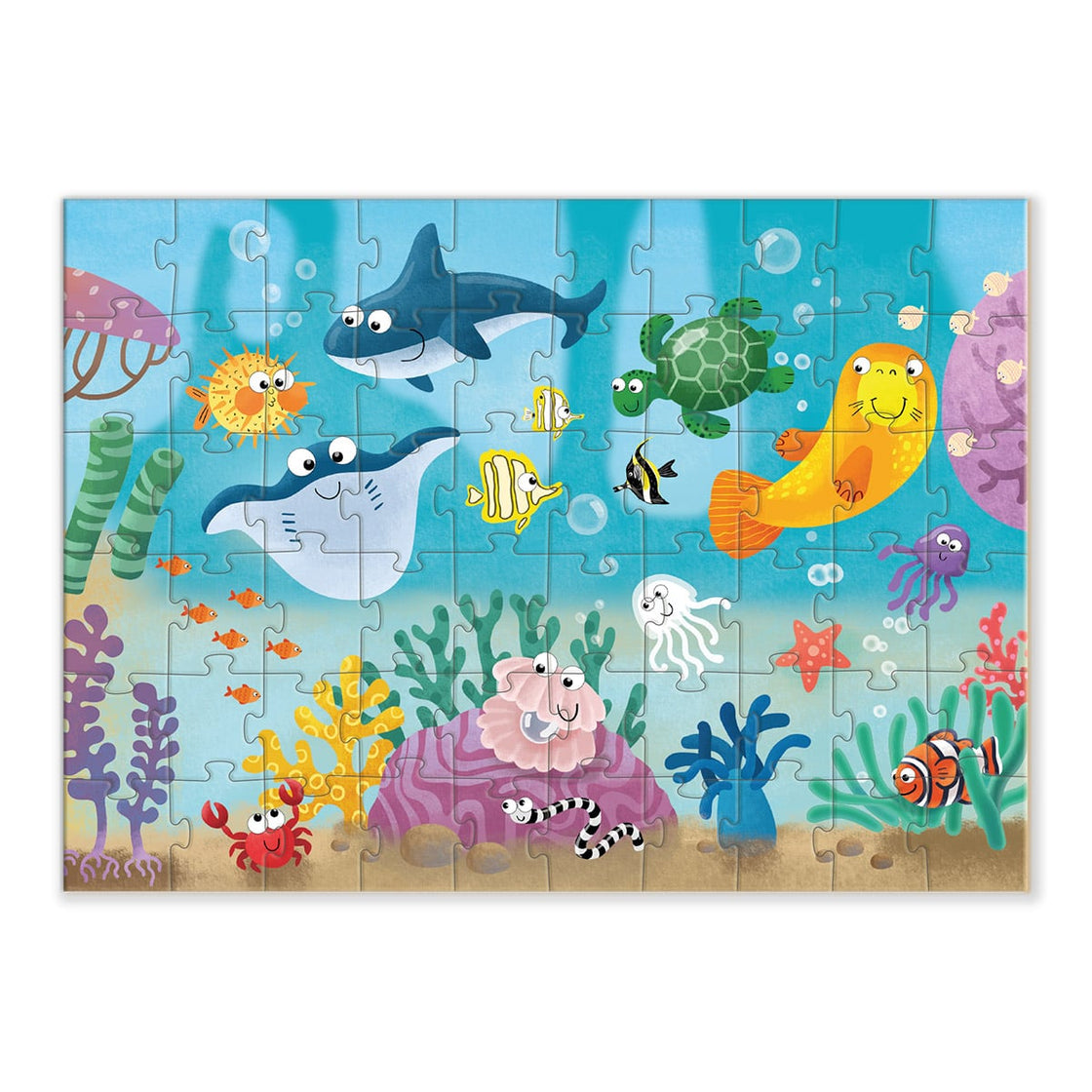 Puzzle 60 de piese, Lumea subacvatica