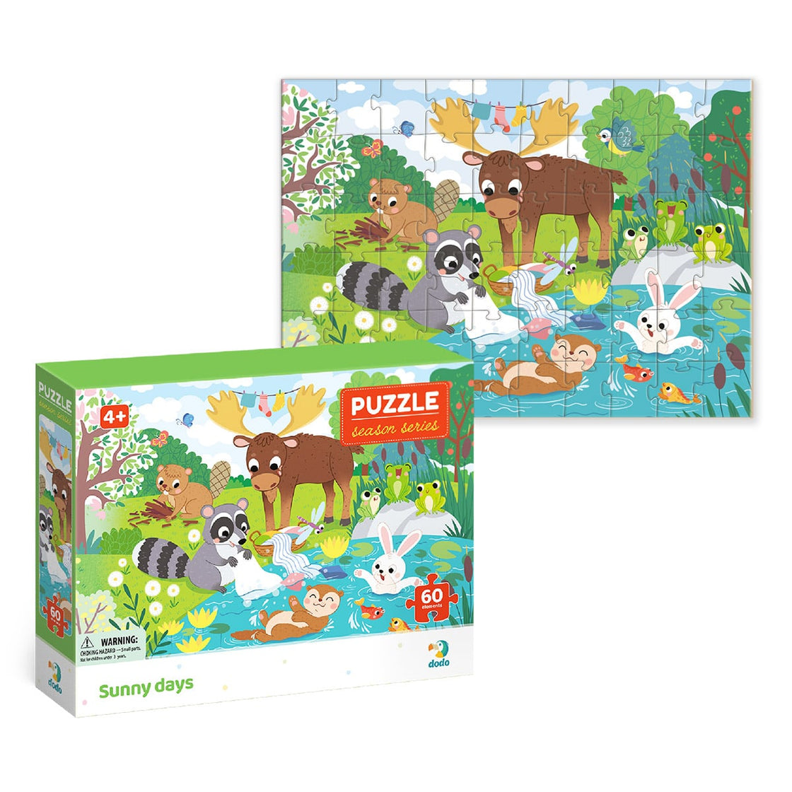 Puzzle 60 de piese, Zile insorite