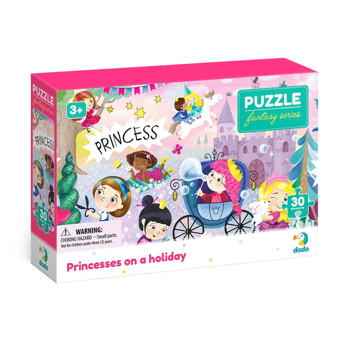Puzzle educativ, Printesele in vacanta, 30 piese