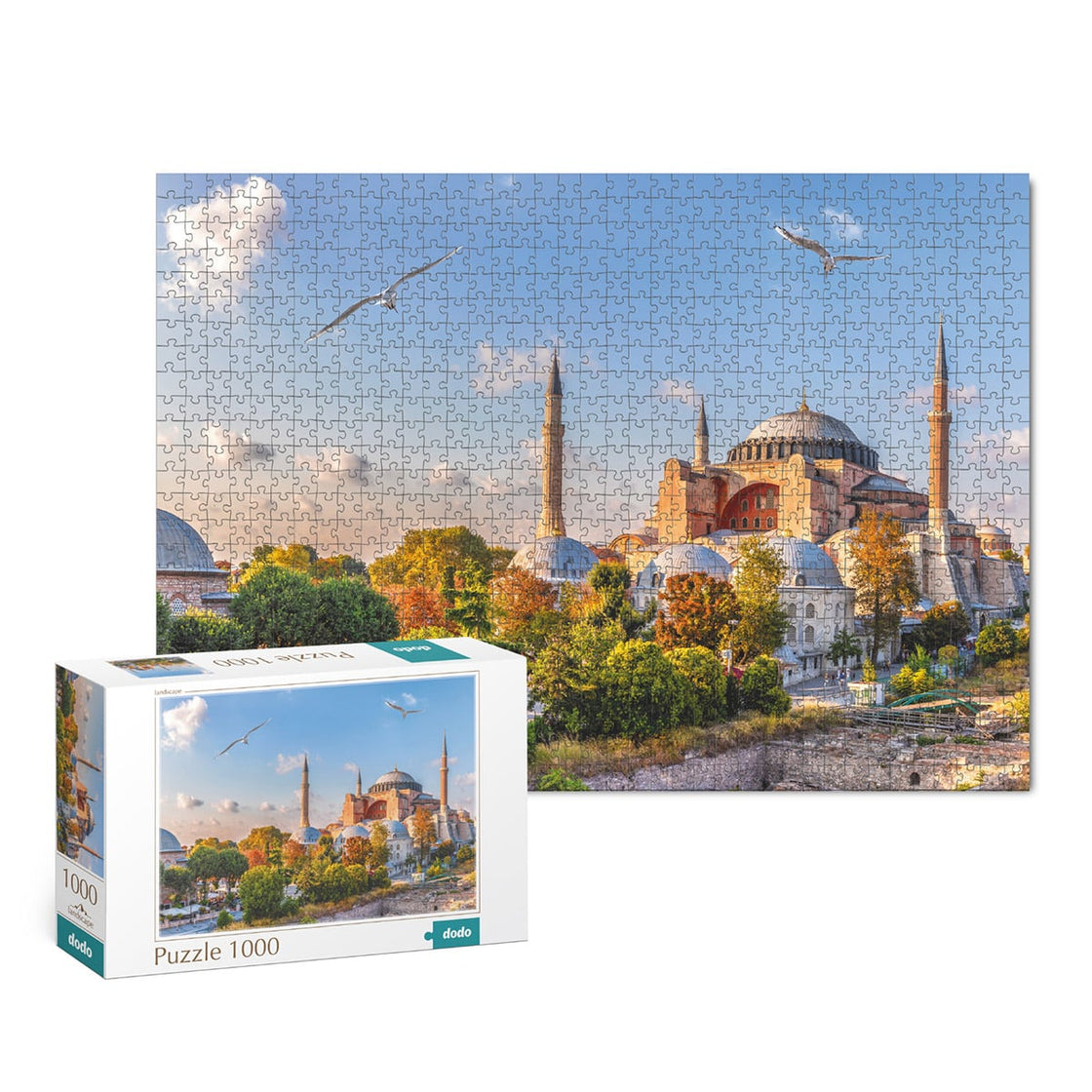 Puzzle Hagia Sophia, Turcia, 1000 piese