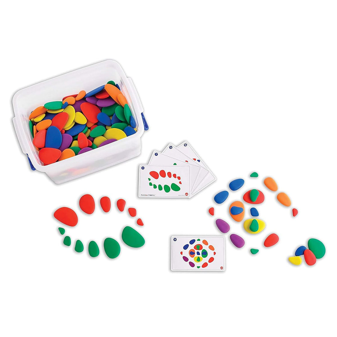 Rainbow Pebbles, Classroom Set, 299 piese