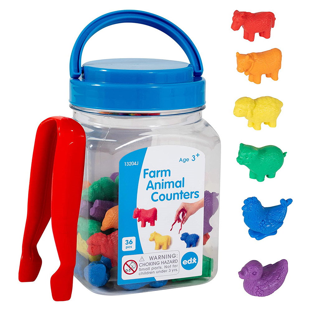 Set pentru sortat, Animale de ferma, Edx Education
