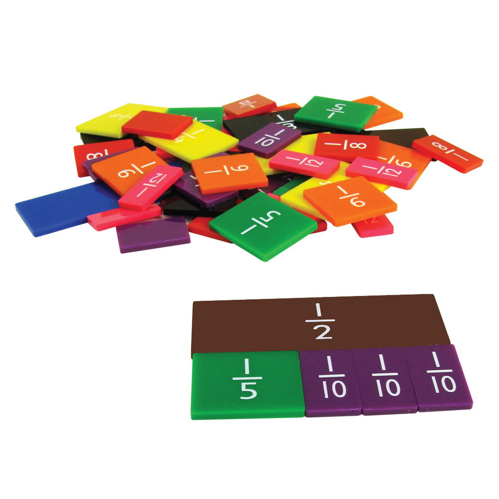 Fractii, set educativ cu 51 piese