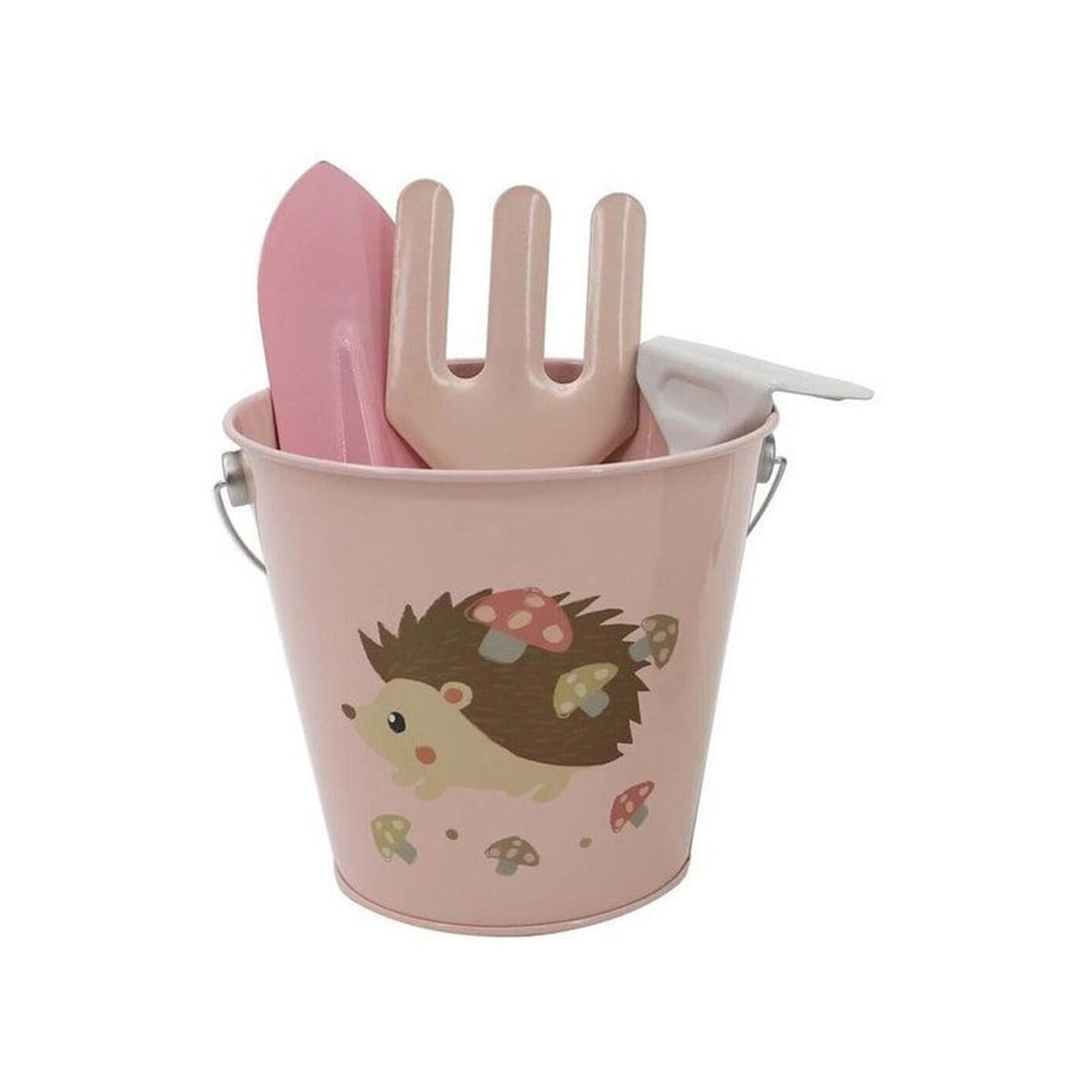 Set pentru gradinarit cu galetusa roz