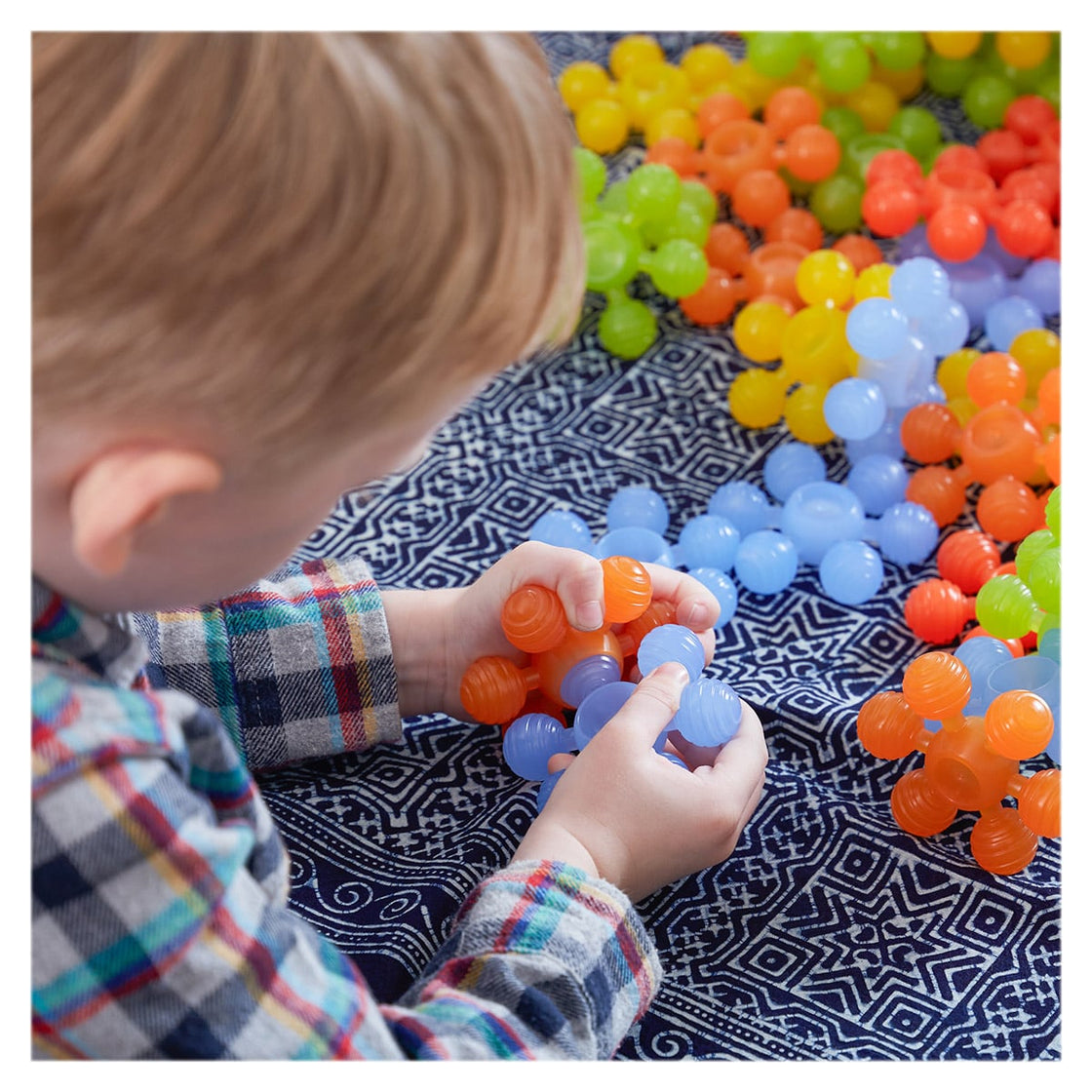 PolyForm Star, set 35 piese interconectabile, Guidecraft