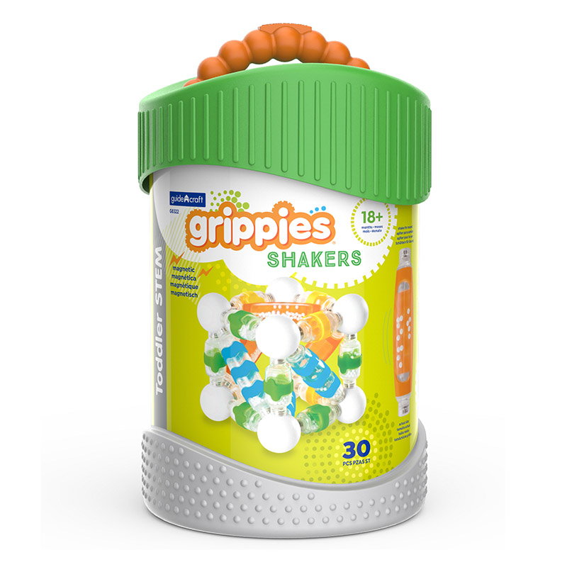 Grippies Shakers, set magnetic senzorial, 30 piese