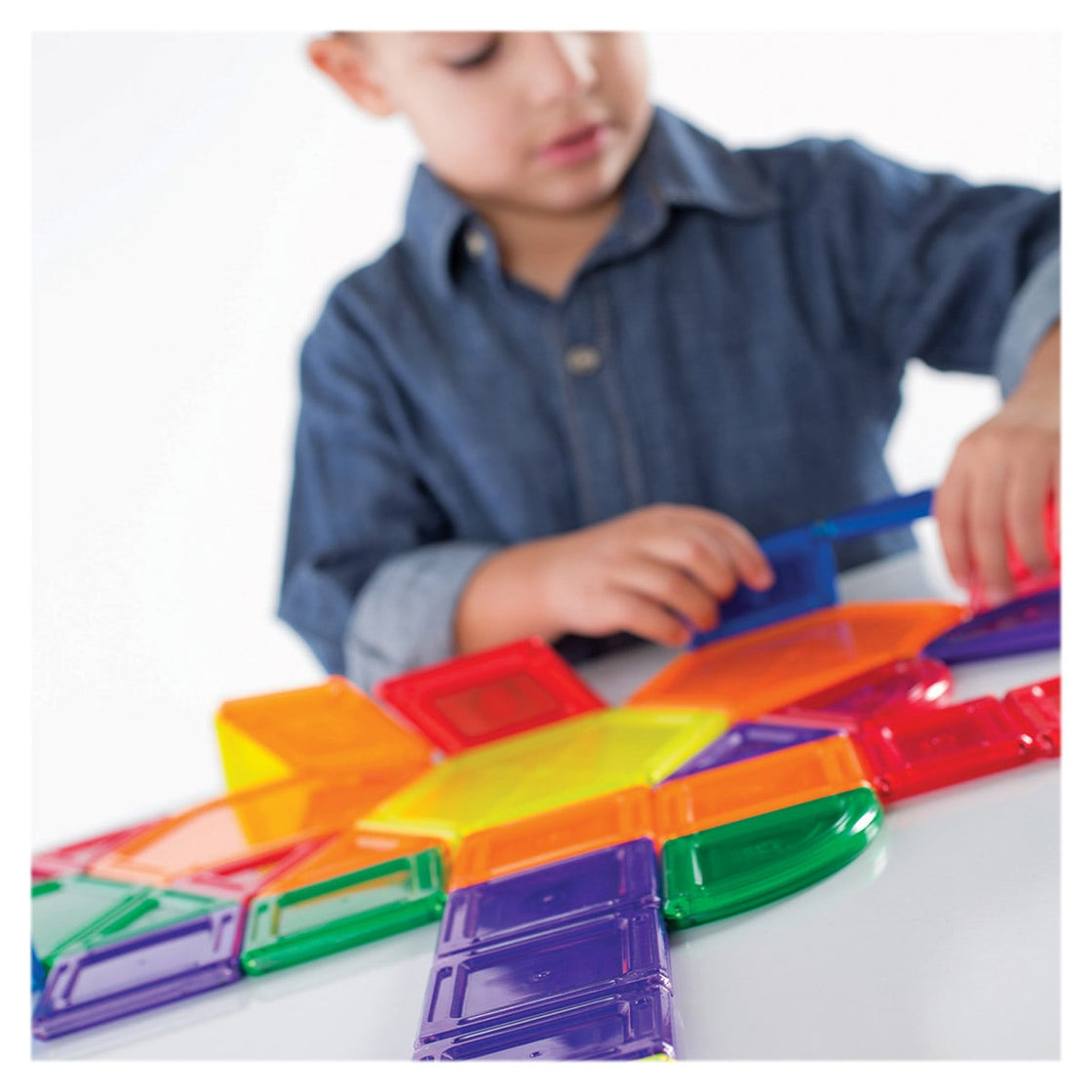 PowerClix Solids, set magnetic, 24 piese, Guidecraft