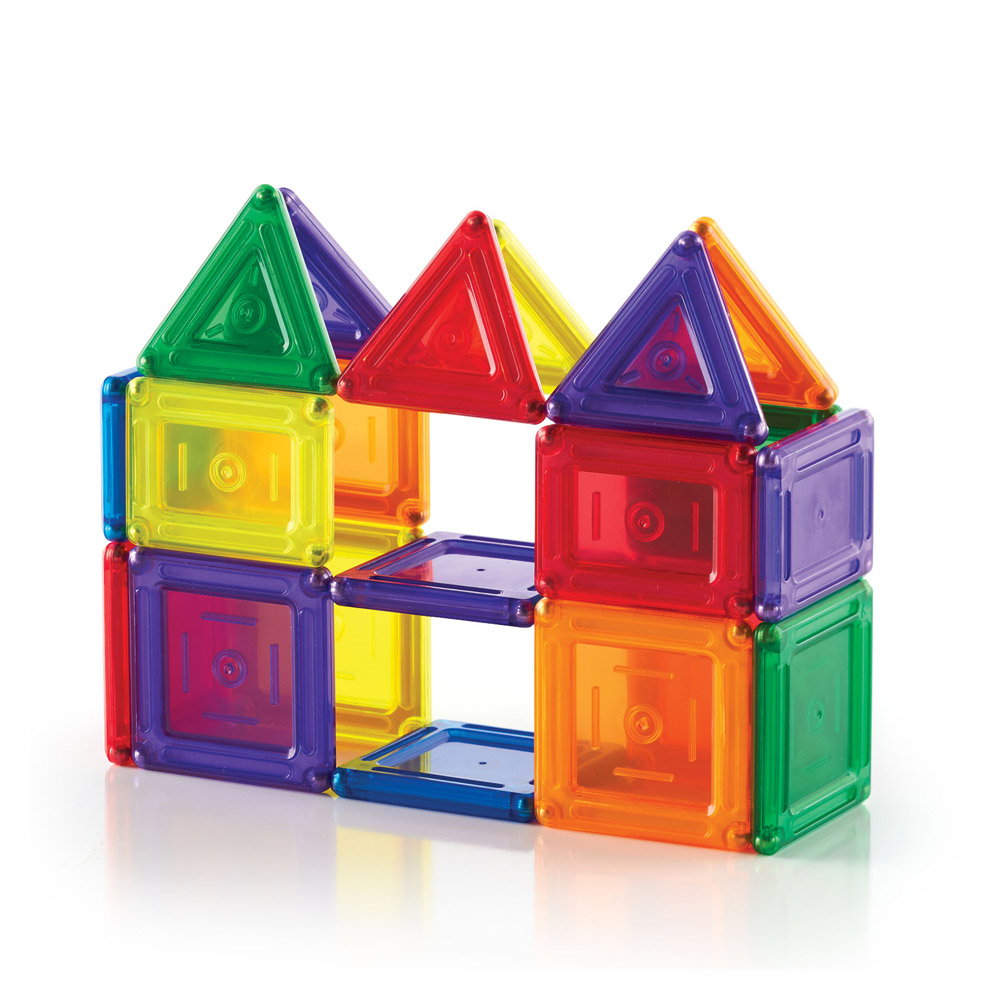 PowerClix Solids, set magnetic, 44 piese, Guidecraft