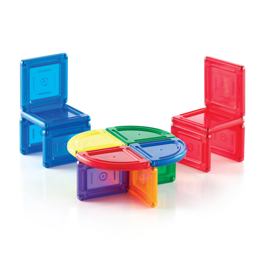 PowerClix Solids, set magnetic, 44 piese, Guidecraft