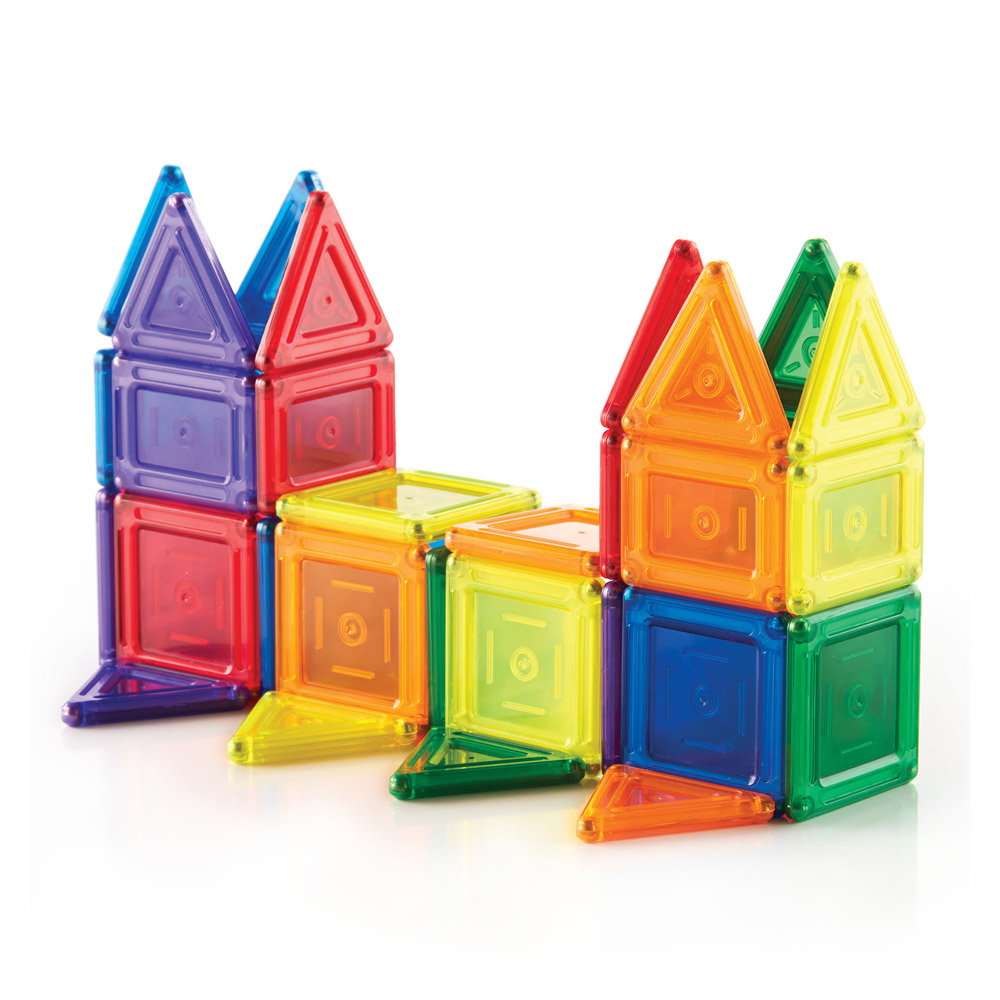 PowerClix Solids, set magnetic, 44 piese, Guidecraft