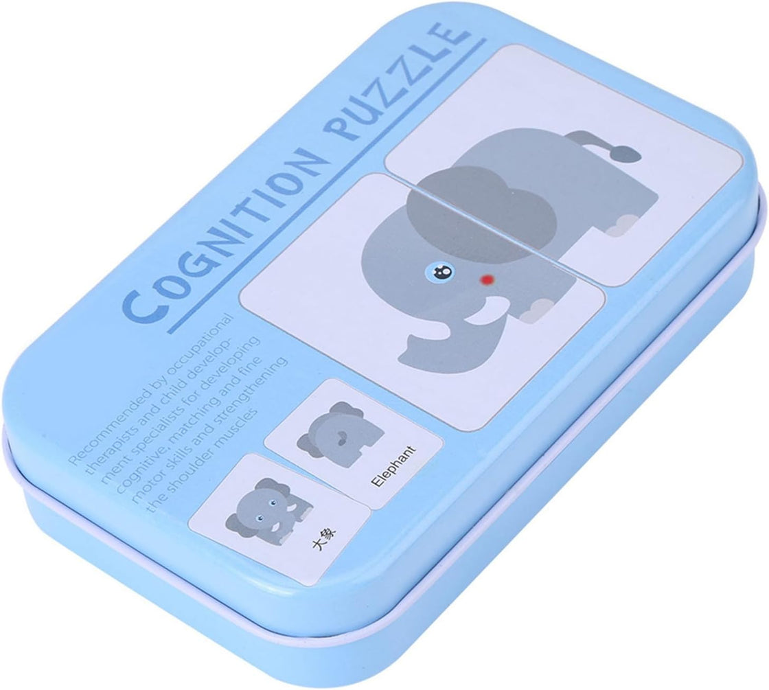 Puzzle Cognitiv Animale – Potrivire în 2 piese
