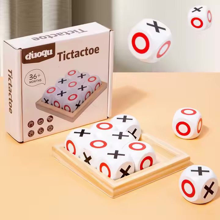 Joc X și 0 din Lemn – Clasic și Interactiv