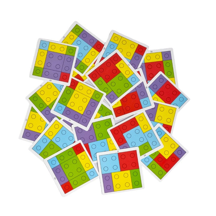Joc Geometric Tip Tetris din Lemn – Potrivire și Creativitate