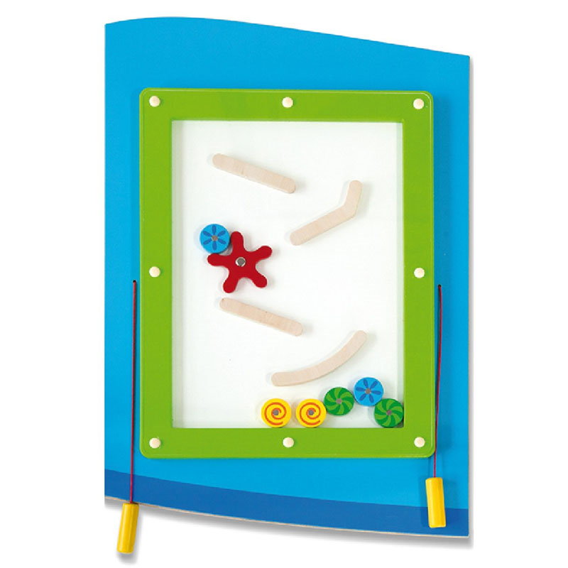 Jucarie de perete multifunctional XXL, Avion, 180 cm