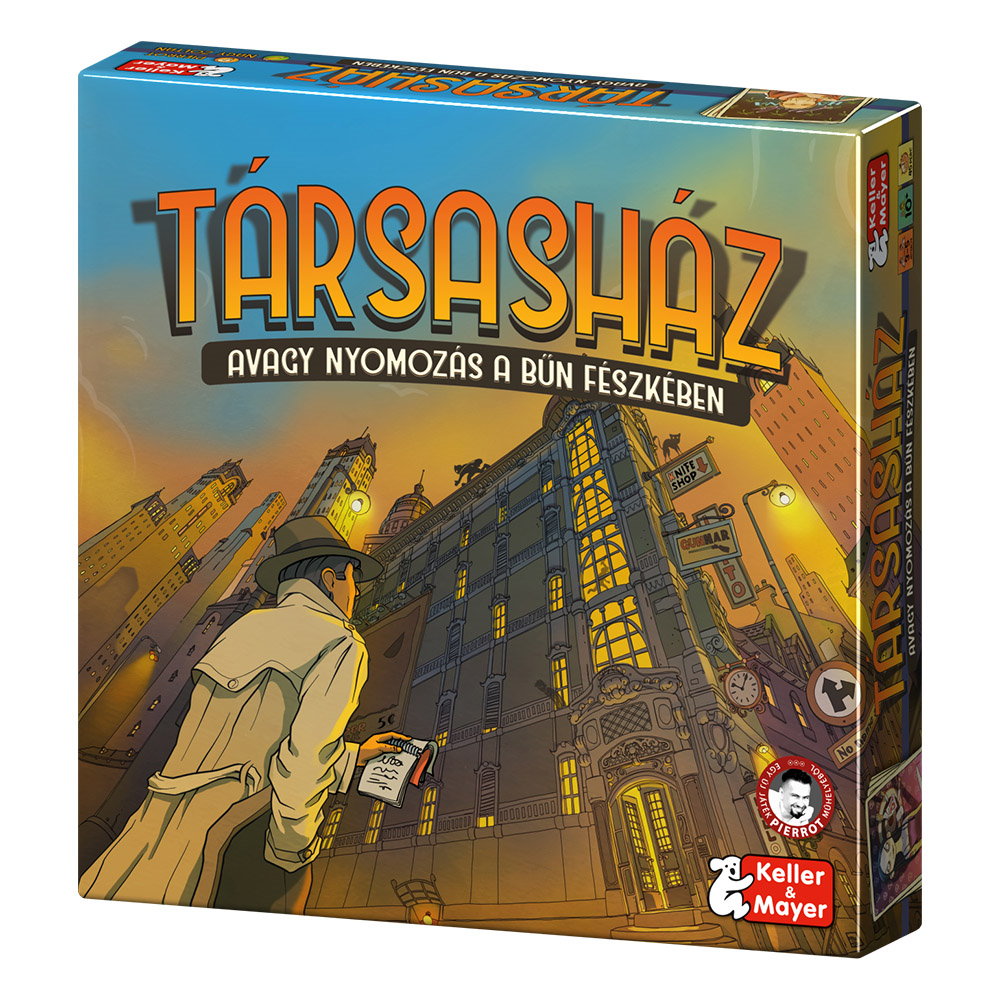 Társasház, nyomozós társasjáték