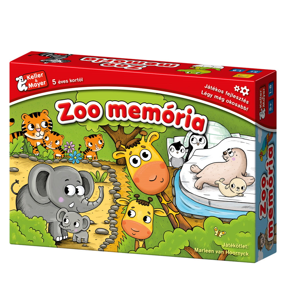 Zoo memória, kooperációs memória játék