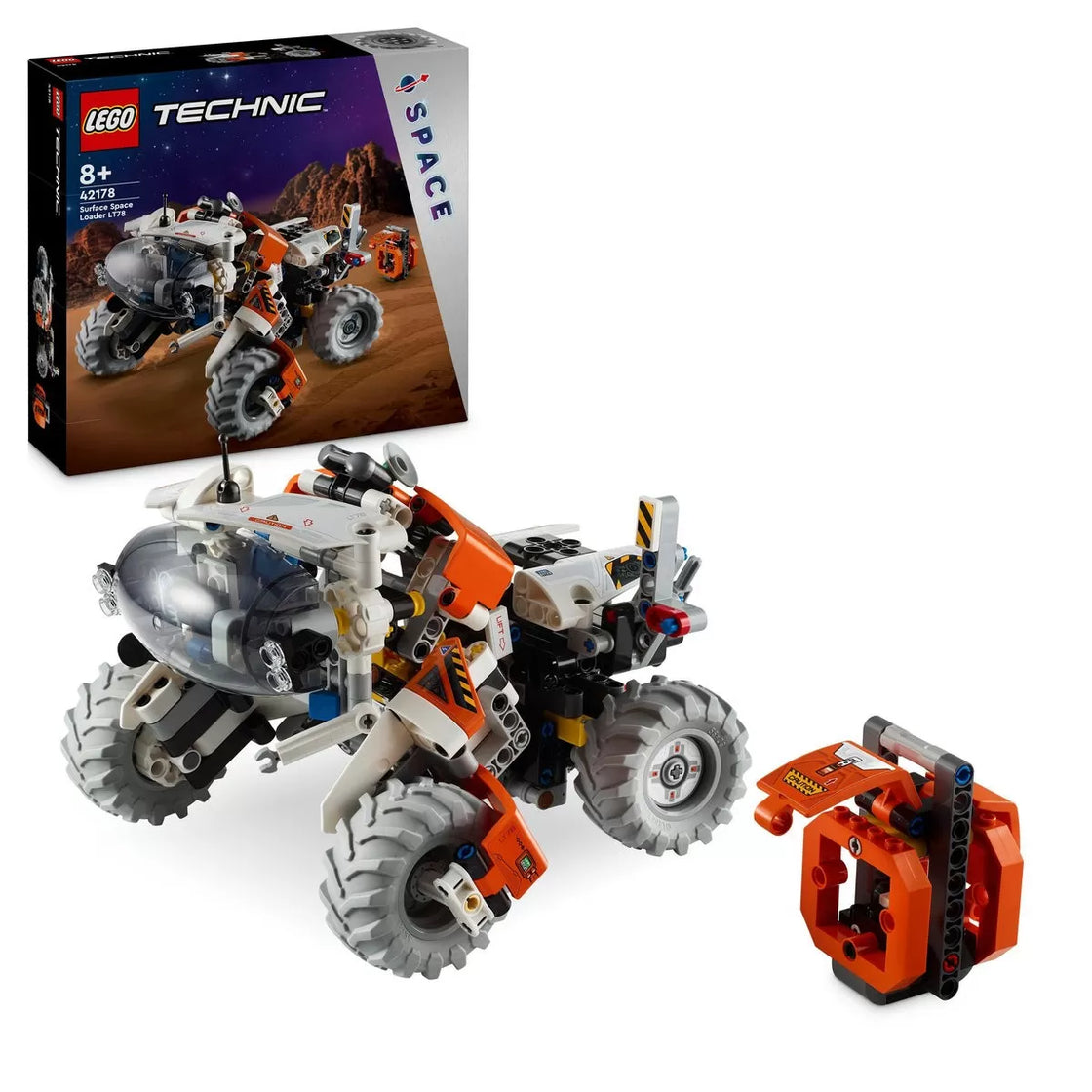 Lego technic incarcator spatial de suprafata lt78 42178
