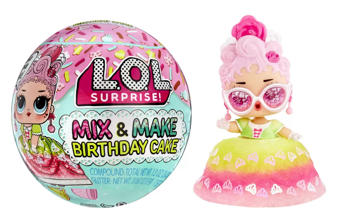 L.o.l. surprise! mix&make birthday cake papusa tots