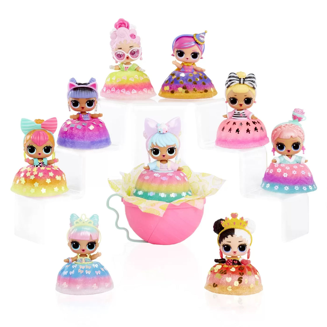 L.o.l. surprise! mix&make birthday cake papusa tots