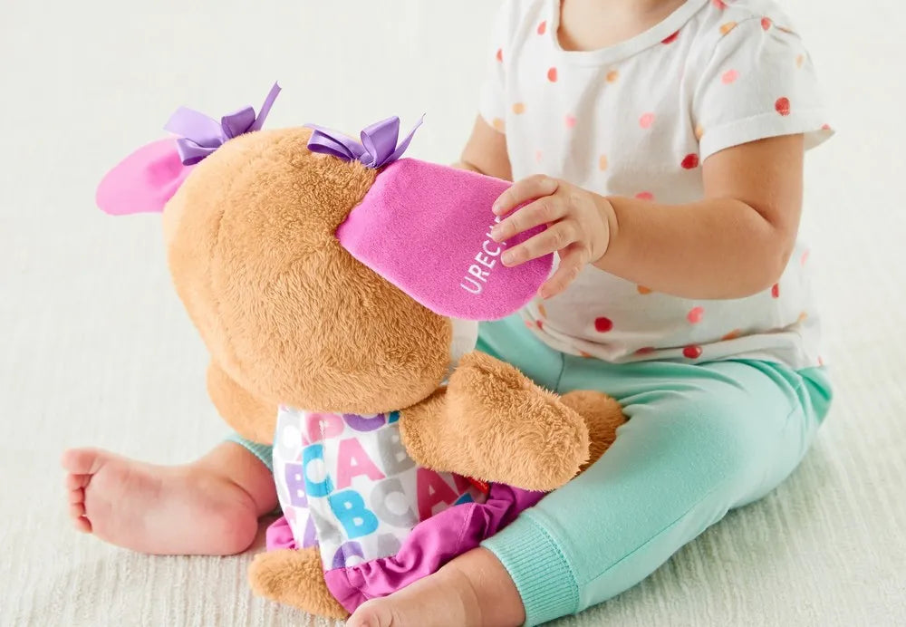 Fisher price catelusa sis vorbeste in limba romana