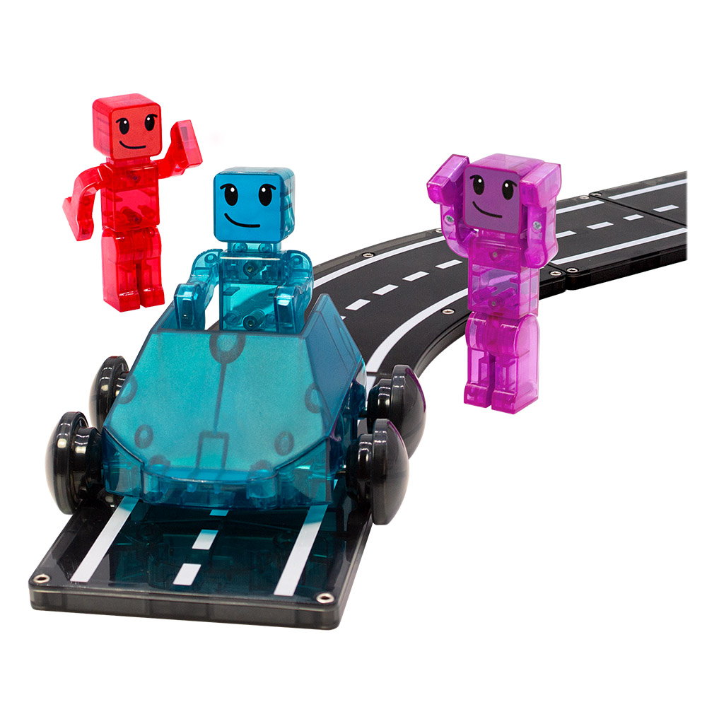 MAGNA-TILES Dashers, set magnetic 6 piese