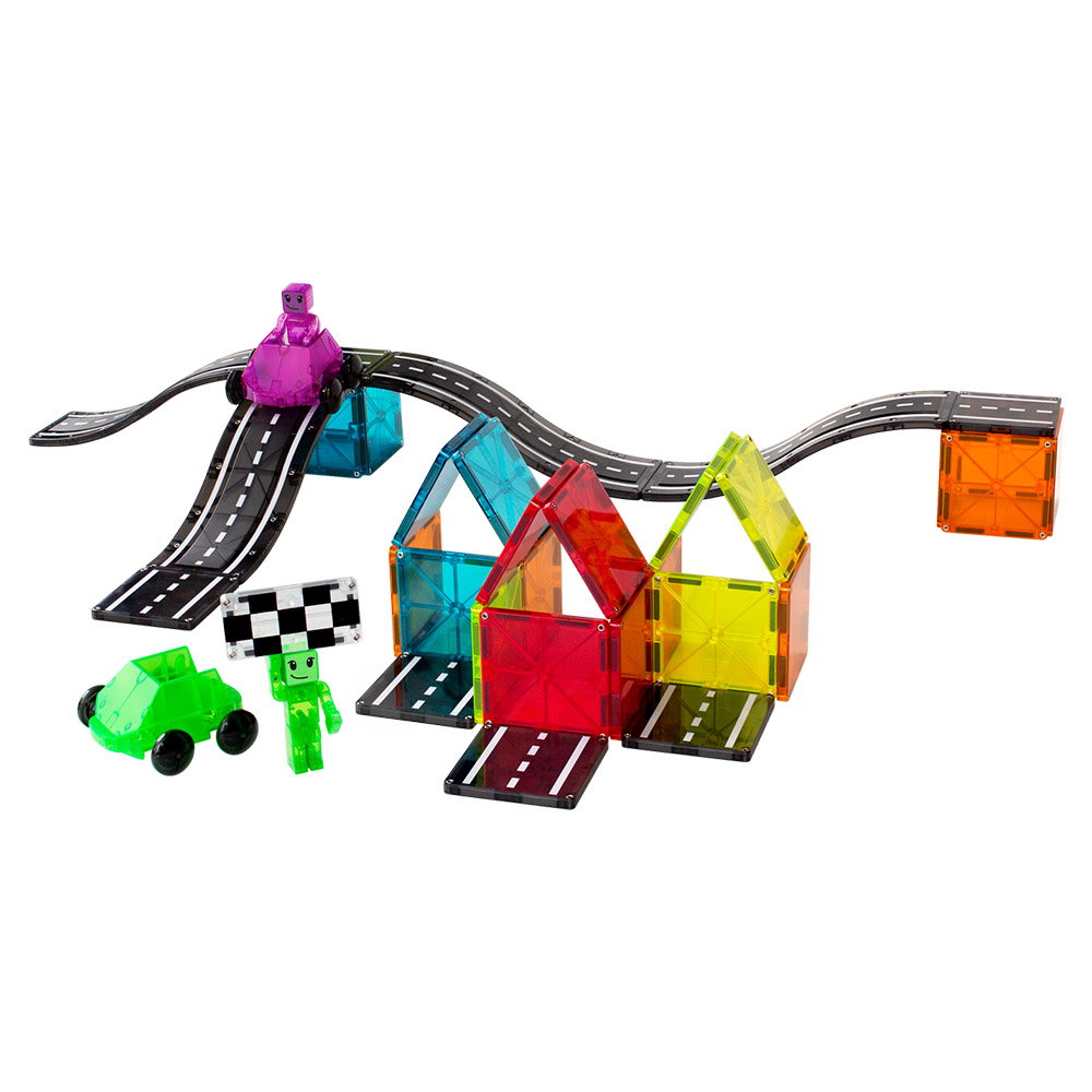 MAGNA-TILES Downhill Duo, set magnetic 40 piese