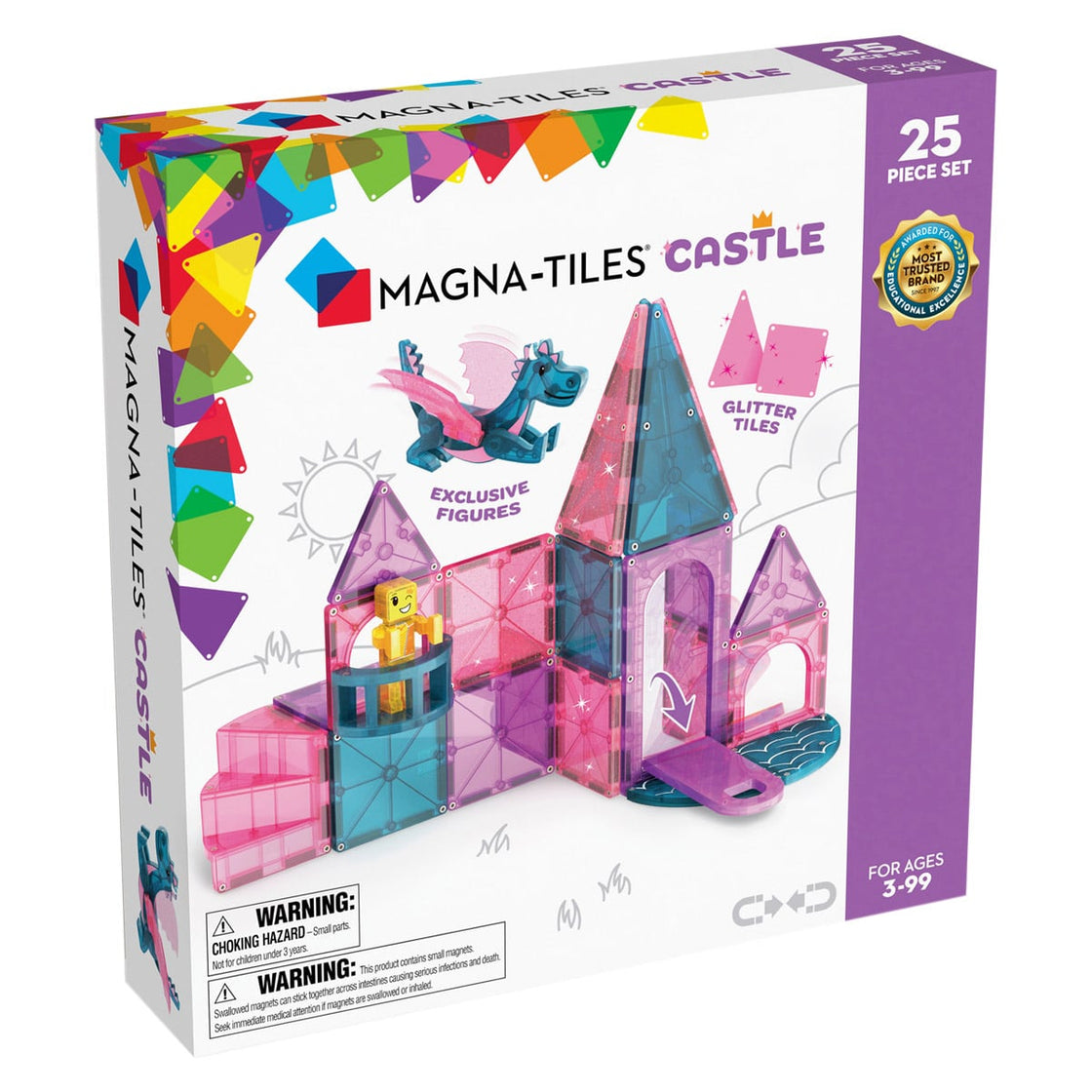 MAGNA-TILES Castle, 25 piese