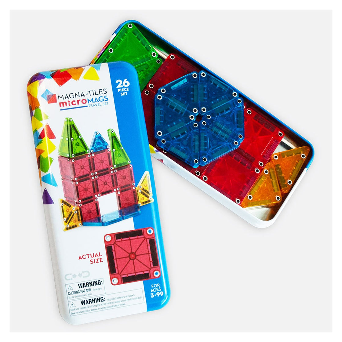 MAGNA-TILES microMAGS, Travel set