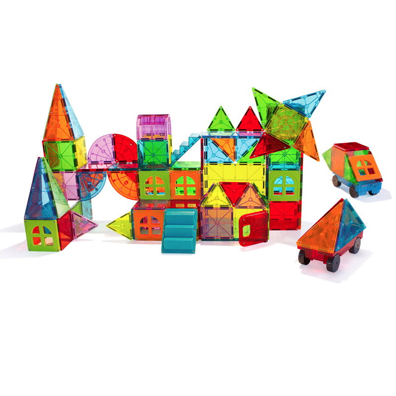 MAGNA-TILES Metropolis, set magnetic 110 piese
