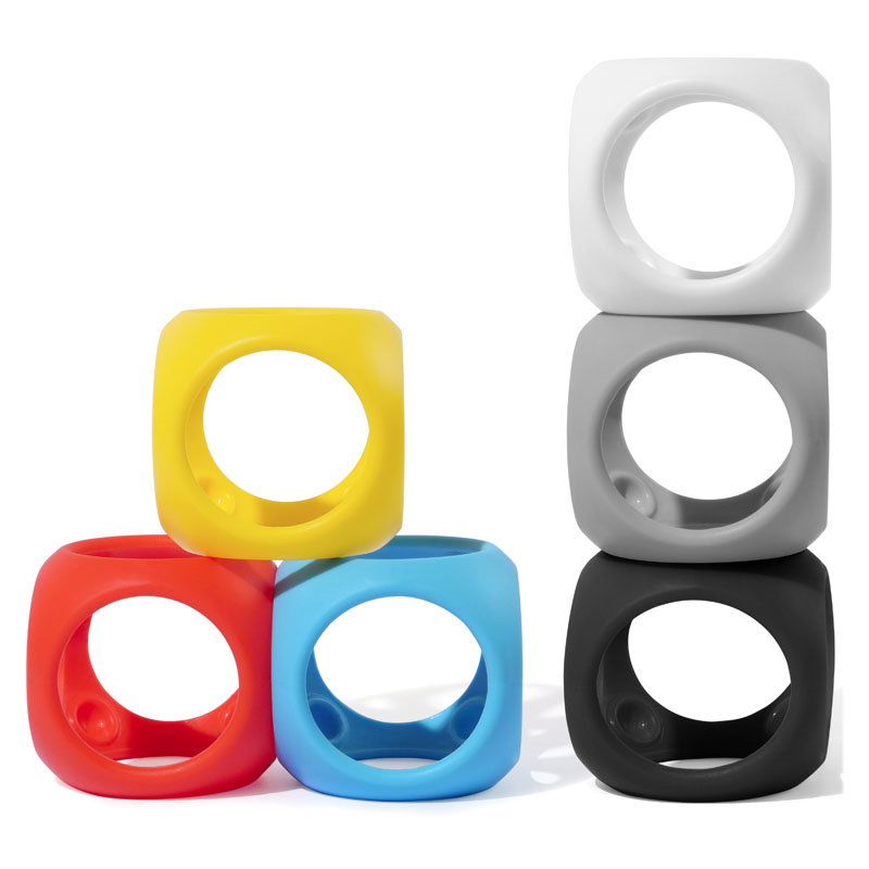 Oibo - set 3 jucarii senzoriale flexibile (monocrom)