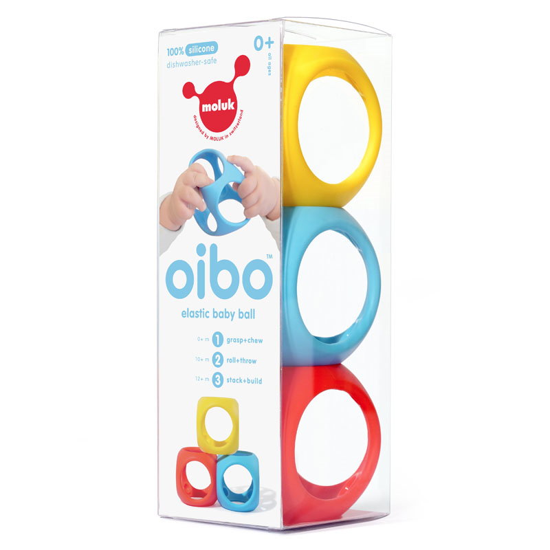 Oibo, set 3 jucarii senzoriale flexibile