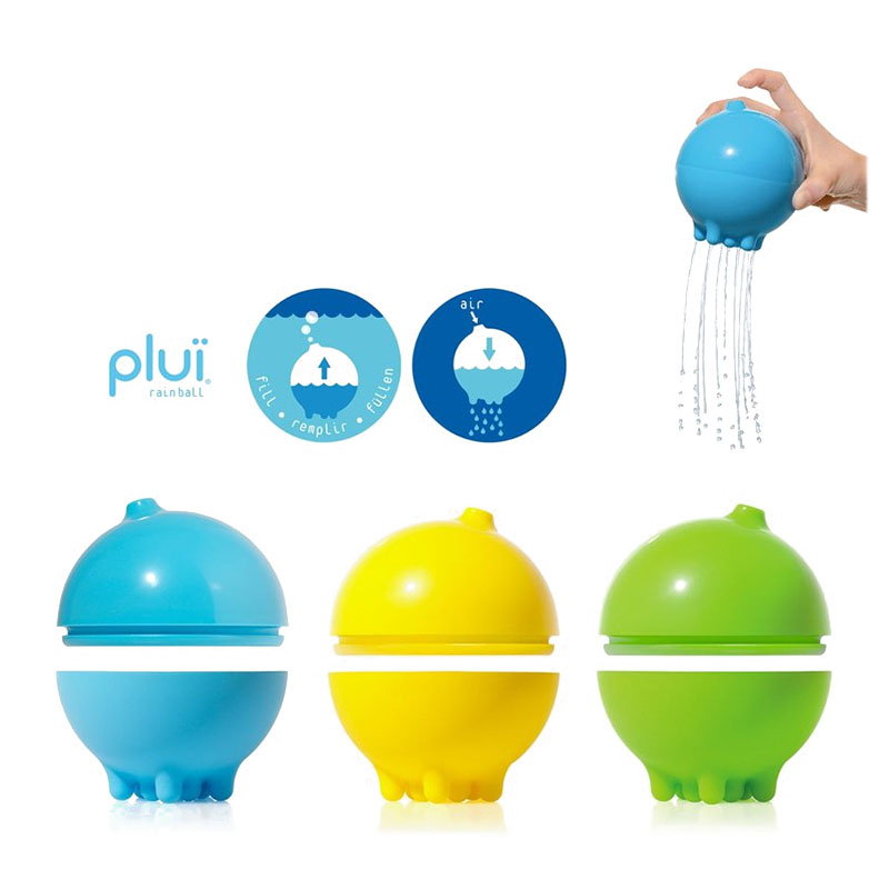 Plui Rainball albastru, Mingiuta senzoriala cu apa, Moluk