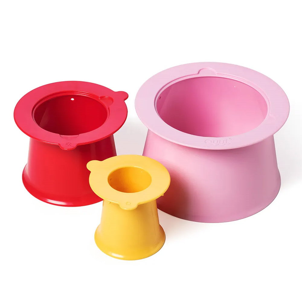 Alto rosu, set forme pentru nisip, Quut Toys
