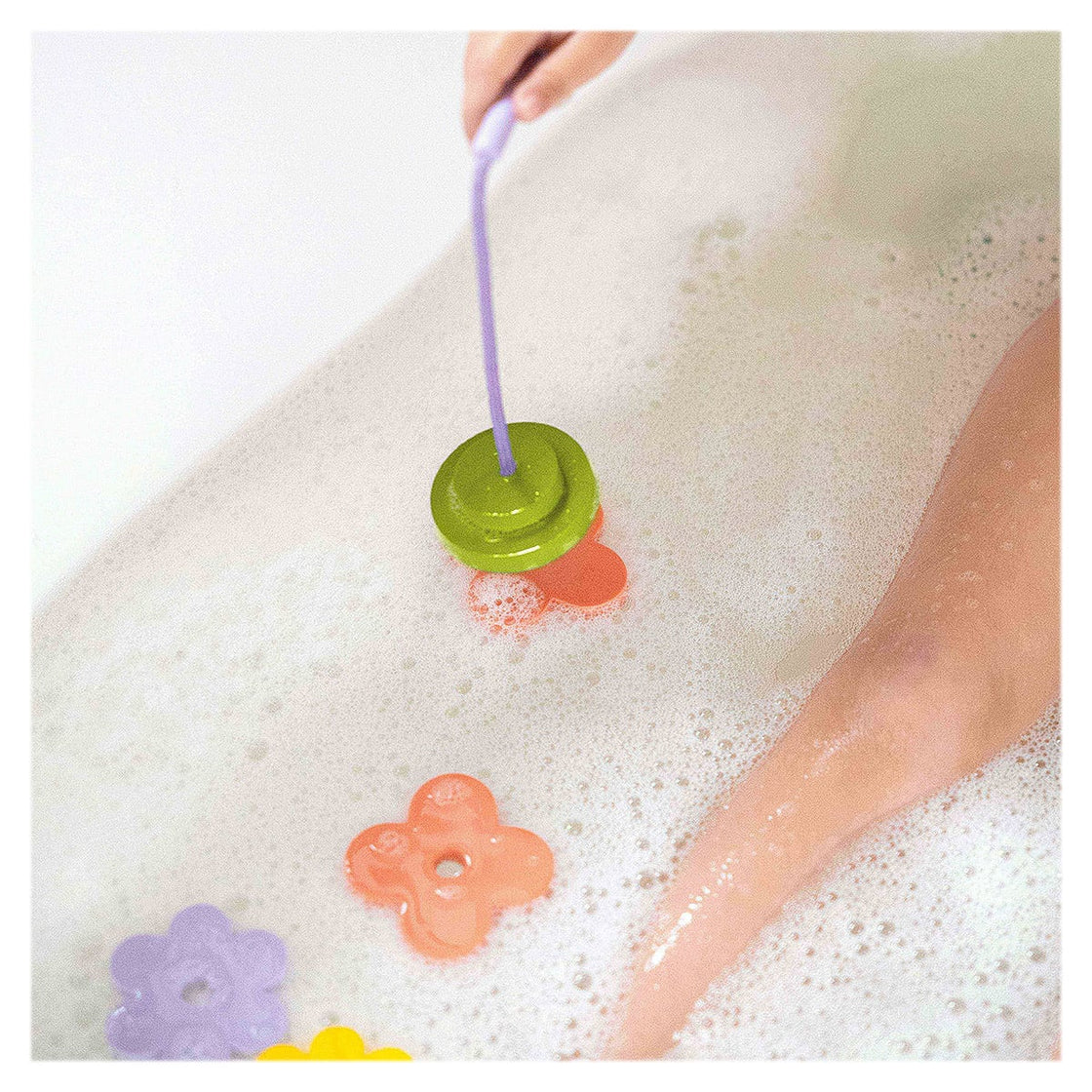 Joc de pescuit pentru baie, Iazul cu broscute, Quut Toys