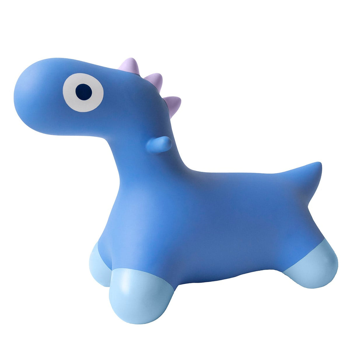 Hoppi Dino, dinozaur gonflabil saltaret, albastru